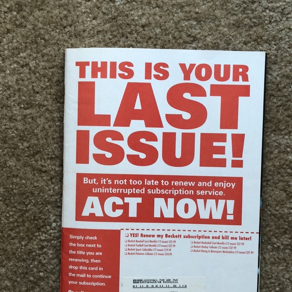 Beckett Basketball Card Monthly Magazine April 2000 Vince Carter Toronto Raptors - Picture 7 of 7